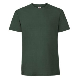 Fruit of the Loom - T-Shirt - Homme (XL) (Vert Bouteille)