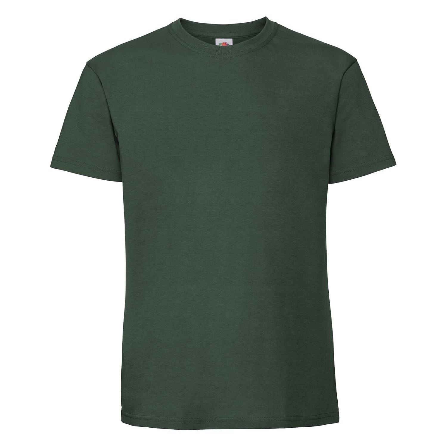 Fruit of the Loom - T-Shirt - Homme (L) (Vert Bouteille)