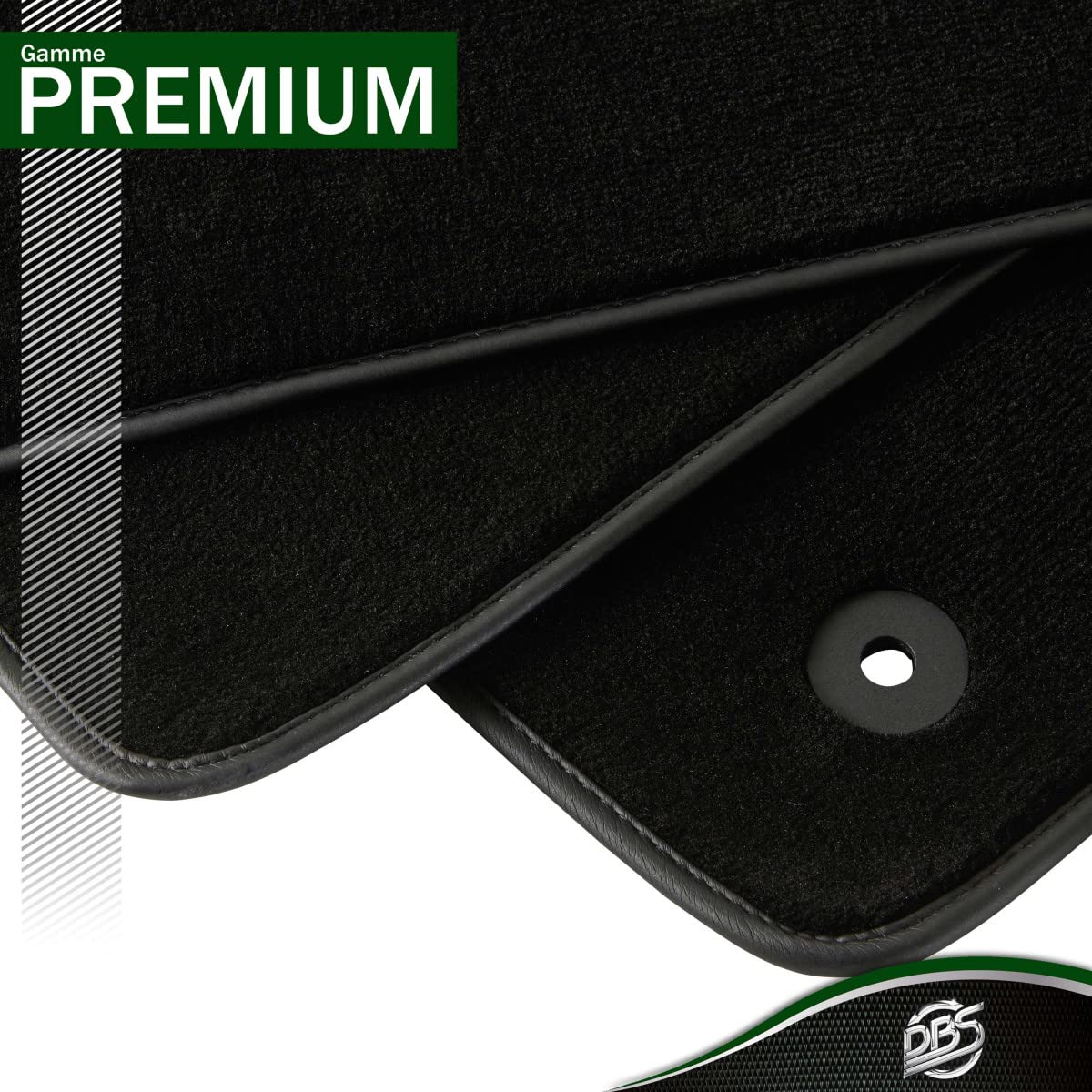 DBS — Tapis de voiture sur mesure Clio 3 3 pièces – Image 2