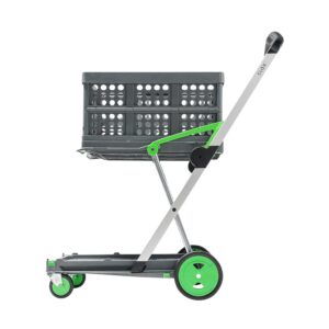 CLAX® Transport-Mobile Pliable (Original Directement du Fabricant) | Transporteur de matériel | boîte Pliable Incluse | Vert