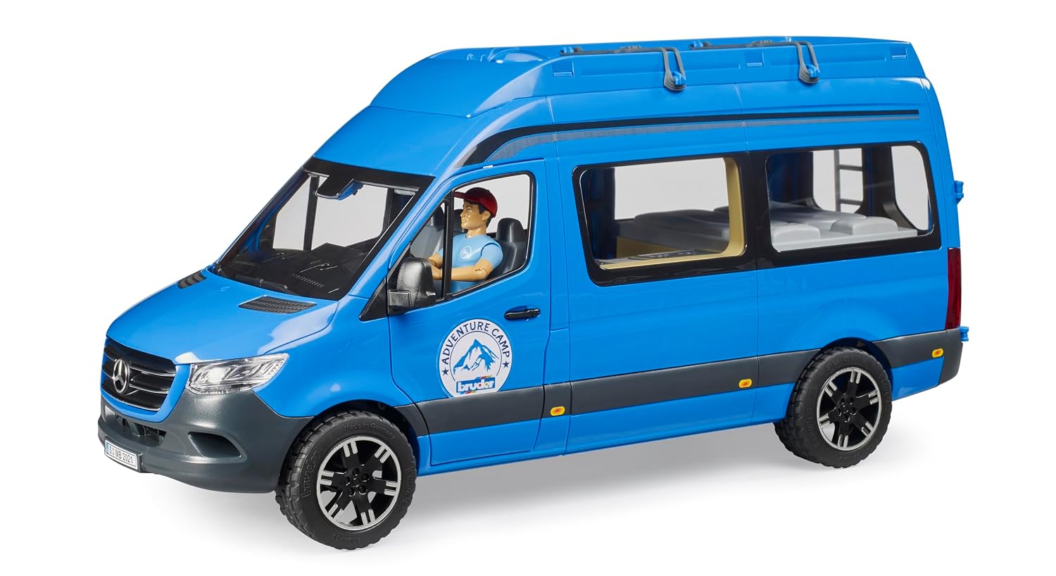 BRUDER MB Sprinter Camper — Camping-car avec chauffeur 1:16 – Image 3
