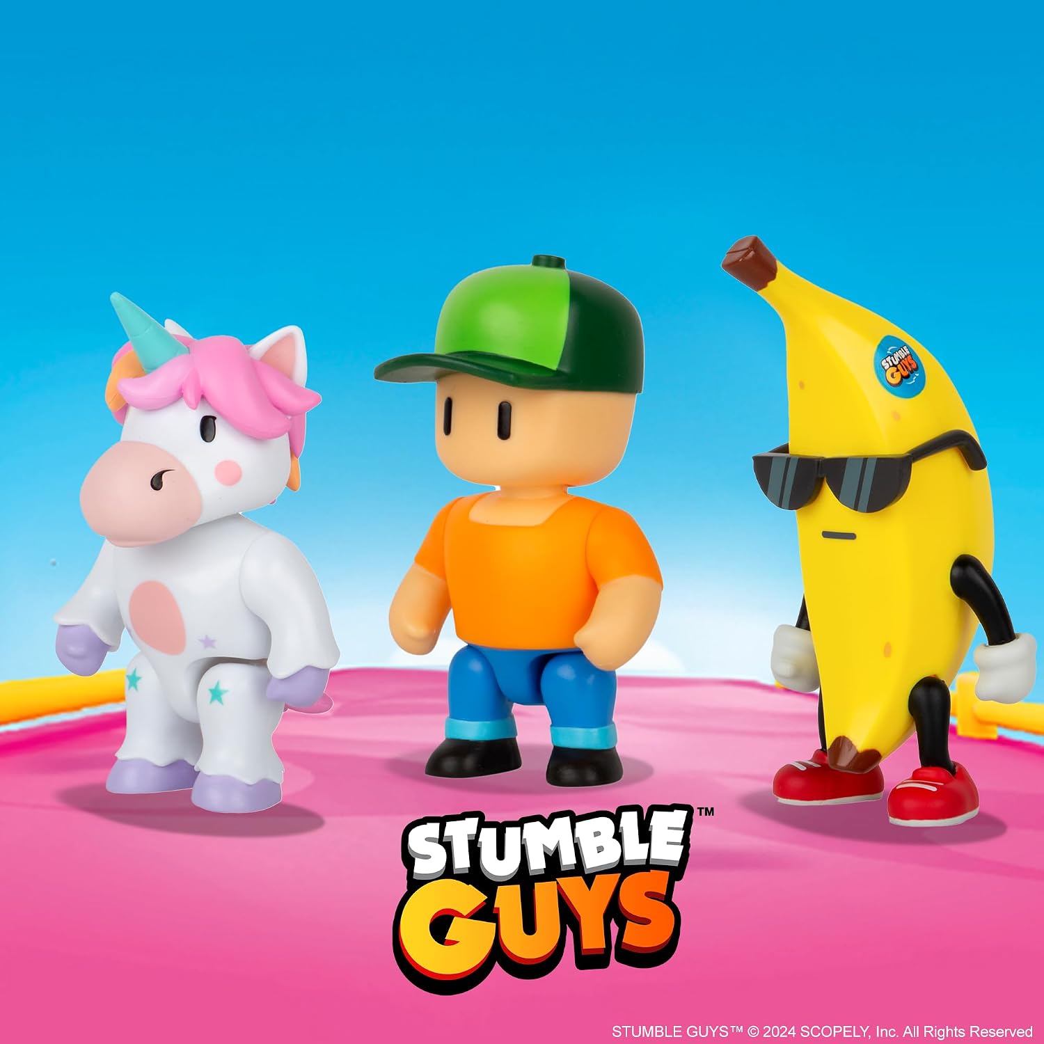 BANDAI Stumble Guys — Figurine articulée Banana Guy 11 cm – Image 5