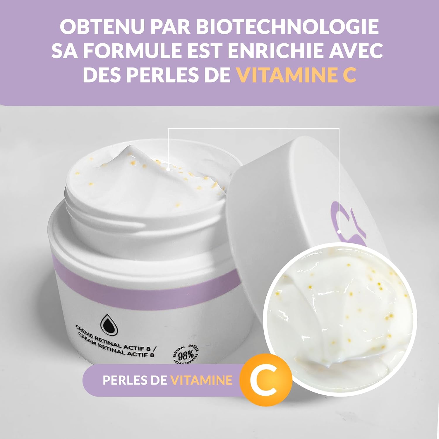 SKINEANCE — Crème jour au rétinal et vitamine C 50 ml – Image 6