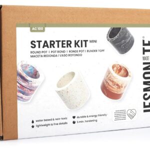 Kit Jesmonite - Pot Rond