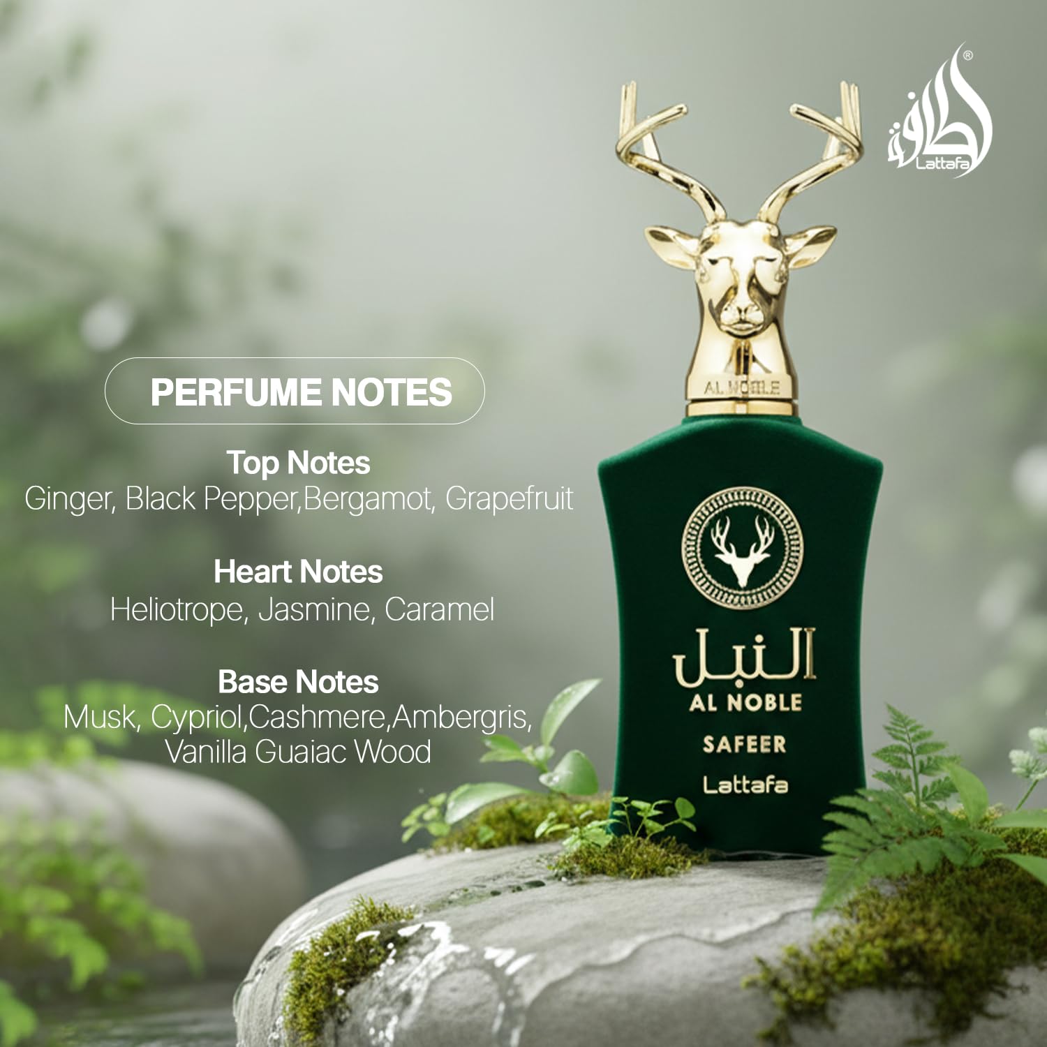 LATTAFA Al Noble Safeer — Eau de parfum homme 100 ml – Image 3