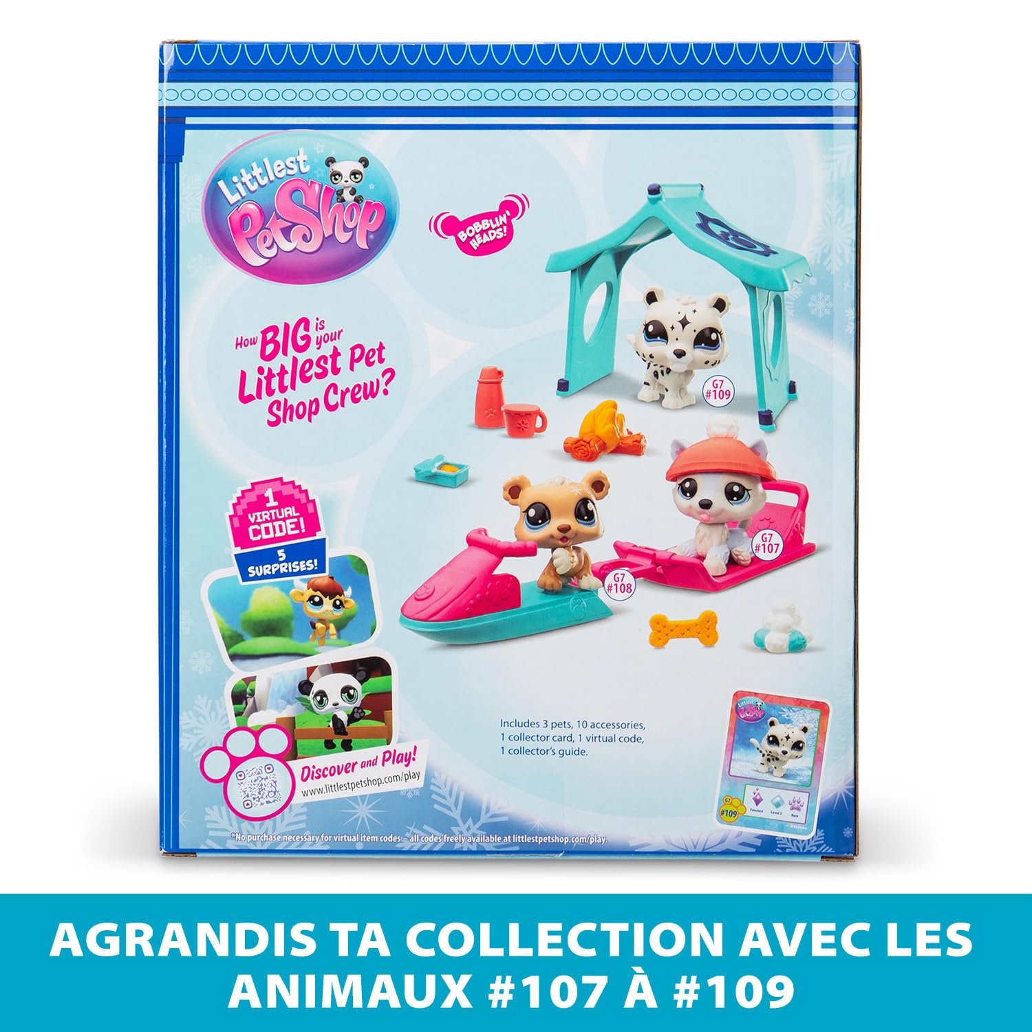 LITTLEST PET SHOP — Coffret Jour de Neige 3 Animaux – Image 3