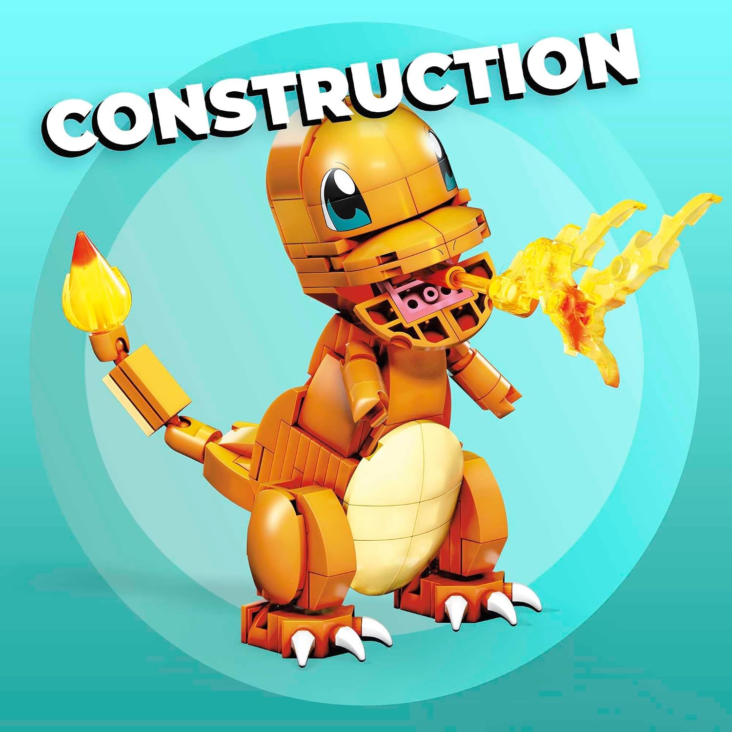 MEGA Pokémon — Figurine Salamèche à Construire 14 cm – Image 2