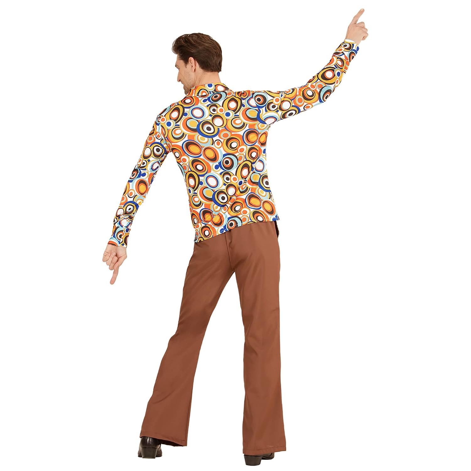 W WIDMANN MILANO — Chemise disco homme années 70 S/M – Image 3