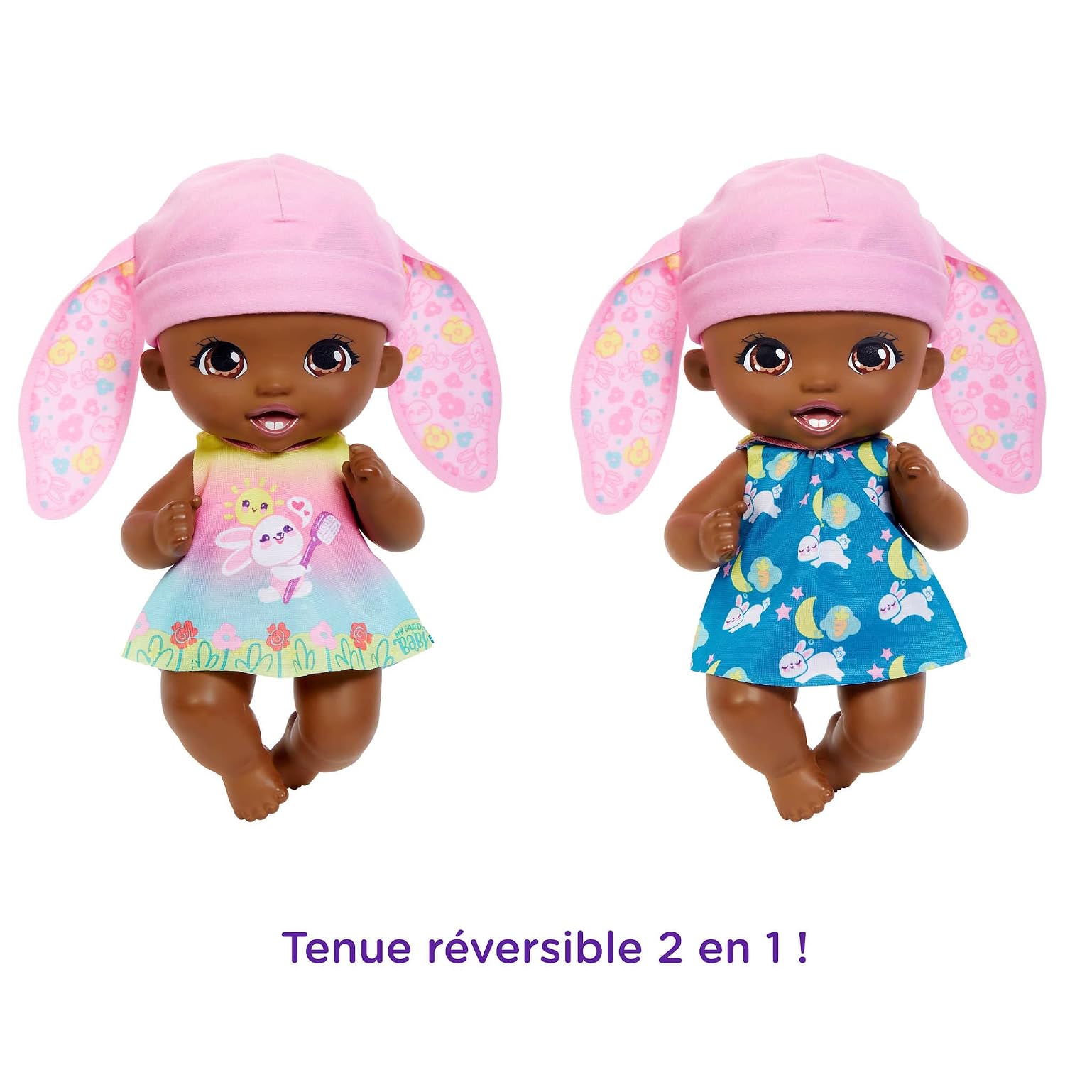 MY GARDEN BABY — Poupée Bébé Lapin Premières Dents 30 cm – Image 3