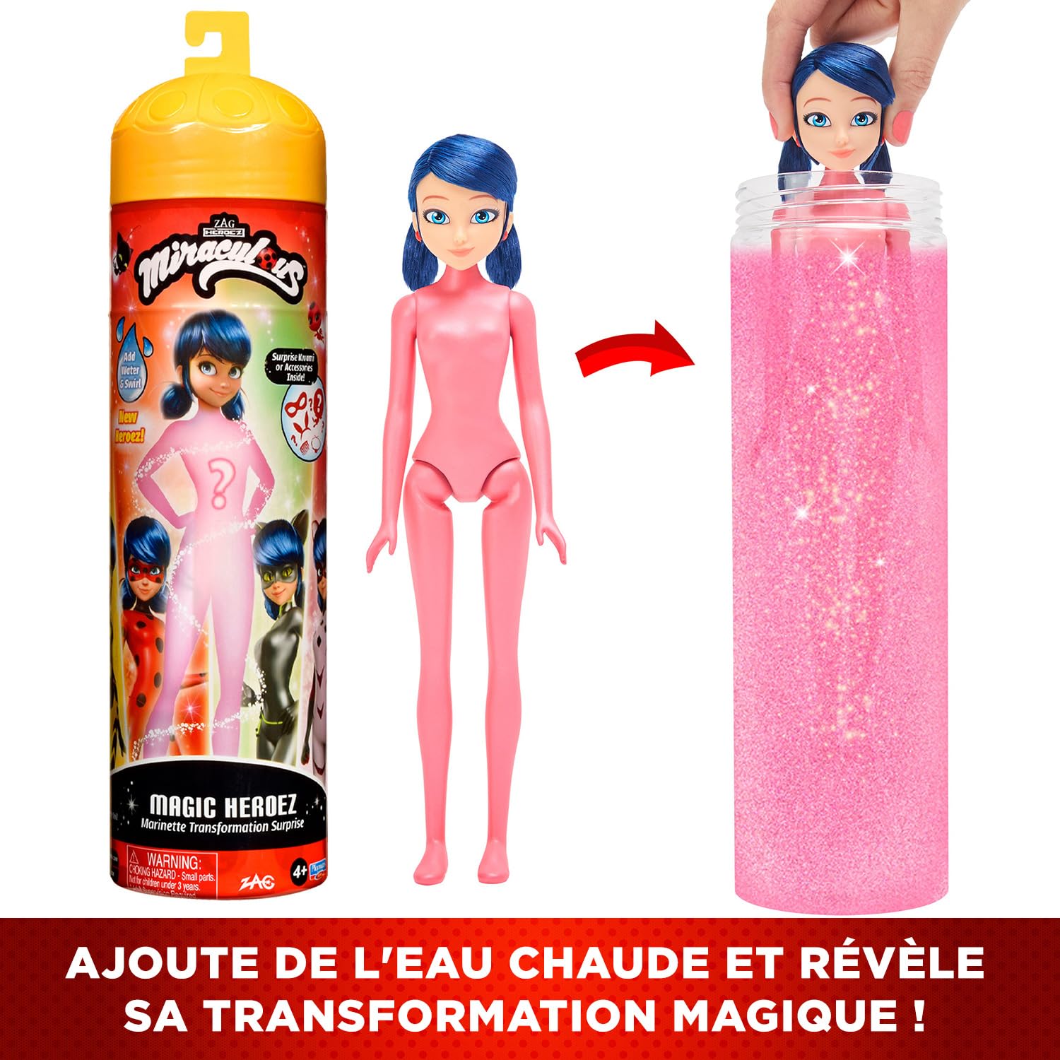 BANDAI Miraculous Ladybug — Poupée Marinette Surprise 26 cm – Image 2