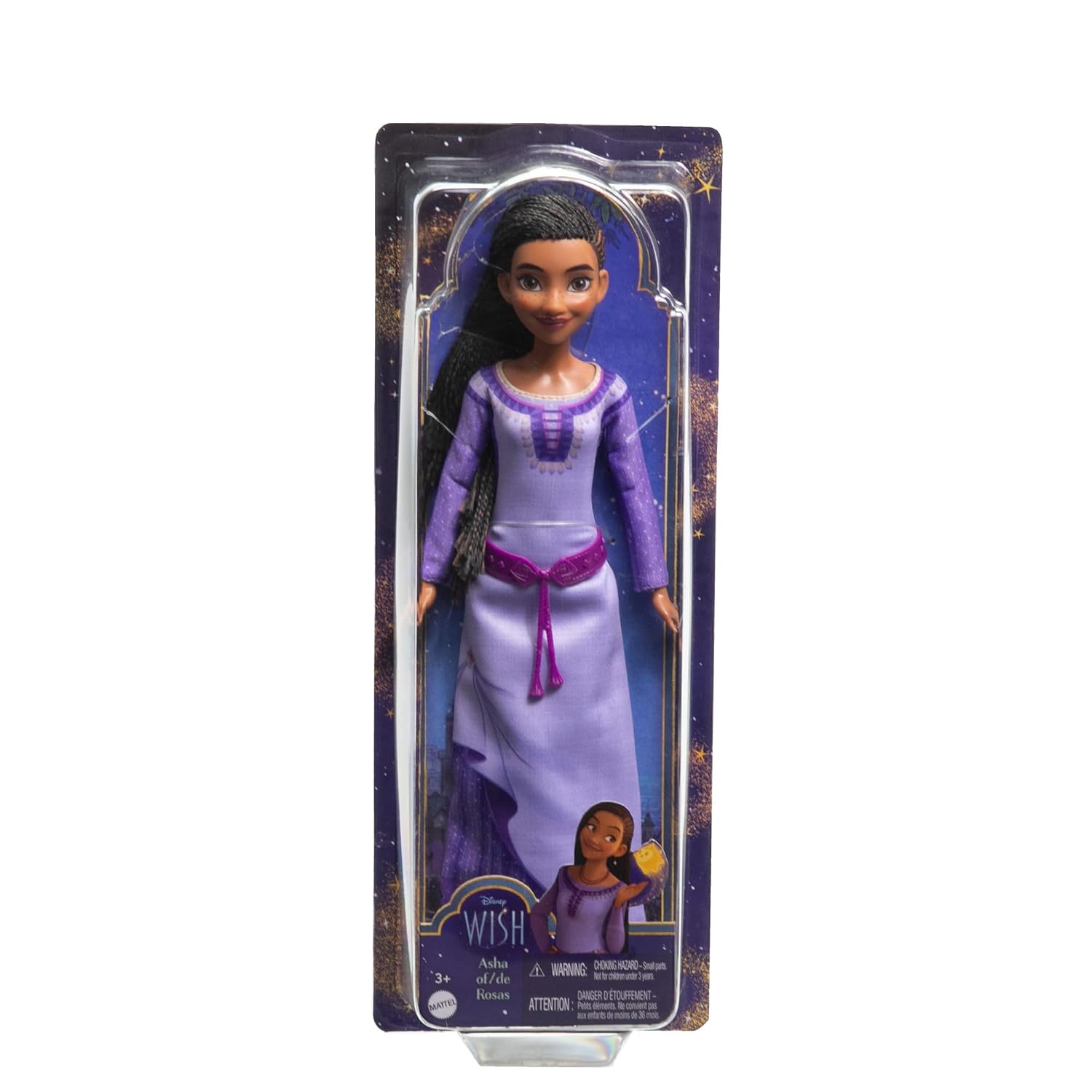 MATTEL Disney Wish — Poupée Asha du Royaume de Rosas – Image 5
