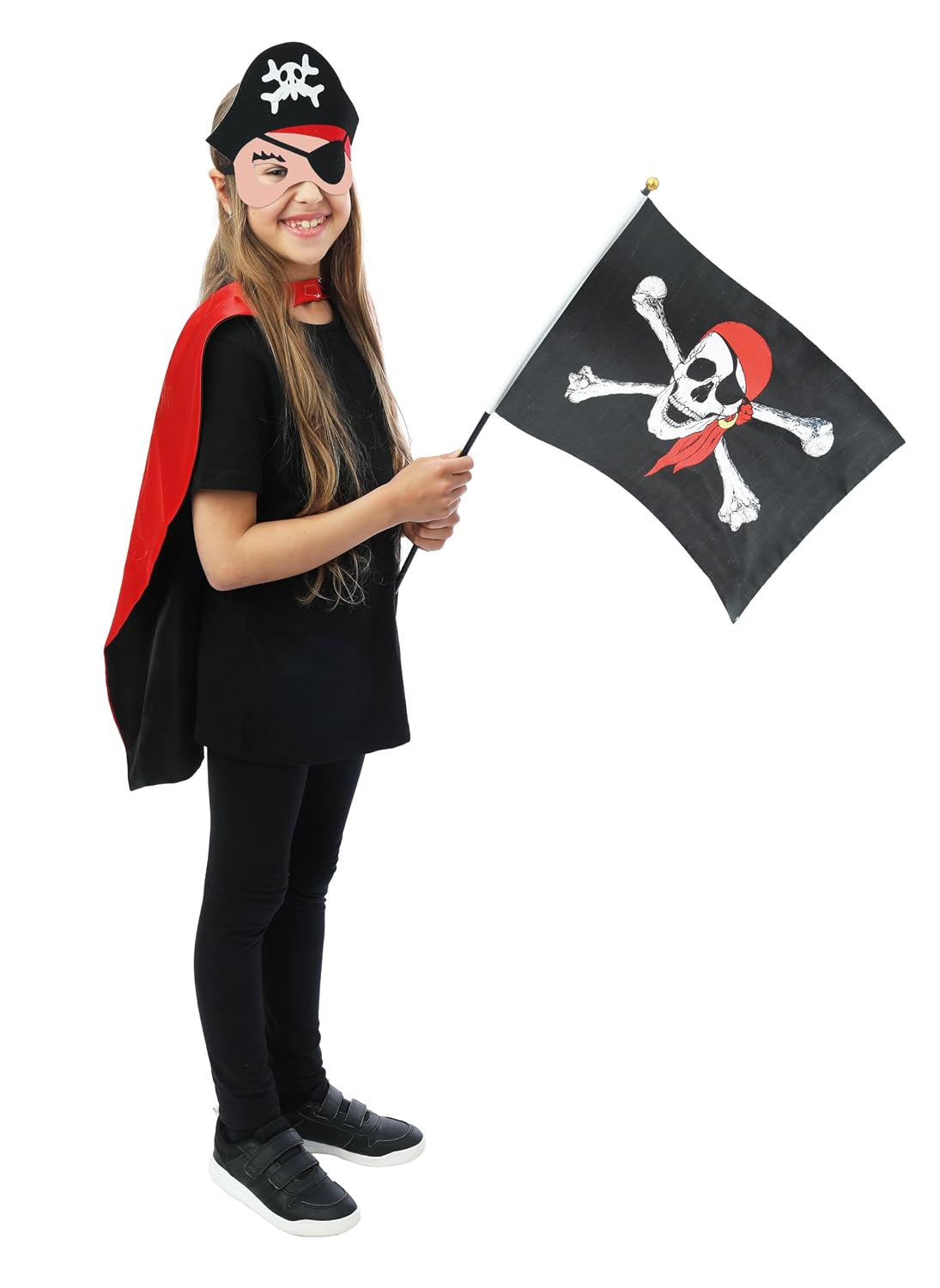 P'TIT CLOWN — Drapeau Pirate 30 x 45 cm – Image 5