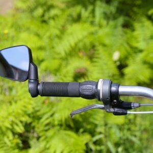 Alternative view of ZEFAL DOOBACK 2 - Rétroviseur cycle ville/loisirs compatible ebike vélo électrique à miroir incassable et rabattable Gauche, Noir