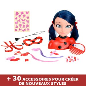 Alternative view of BANDAI Miraculous Ladybug — Tête à Coiffer Deluxe 21 cm