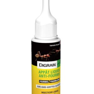 DIGRAIN Appât liquide anti-fourmi 0,4 x 0,4 x 14 cm I1091