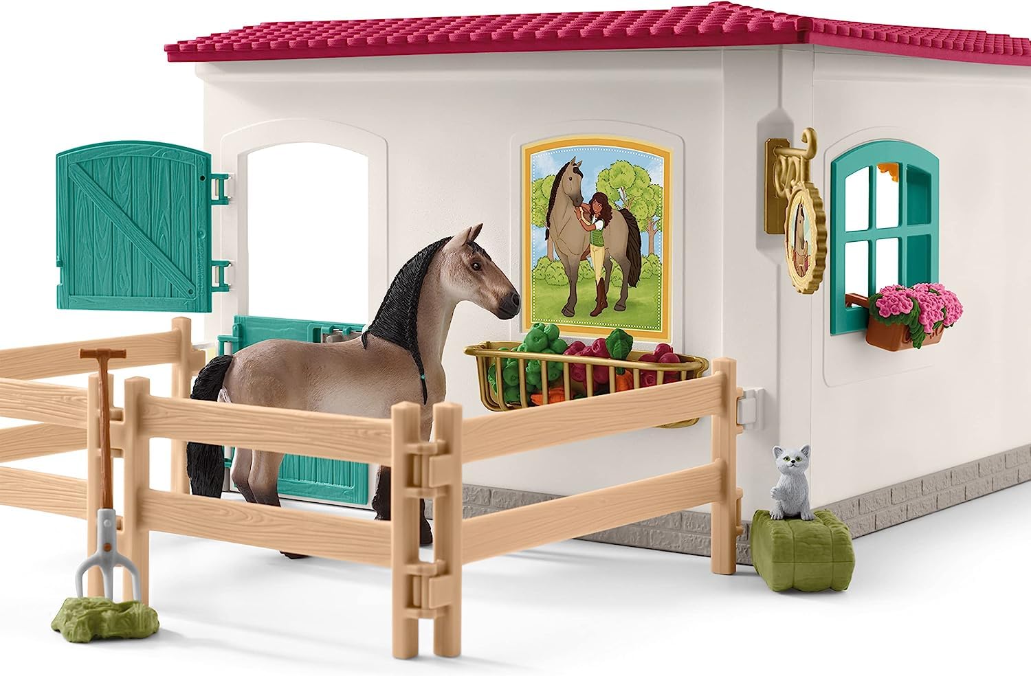 SCHLEICH — Coffret Sellerie du Centre Équestre 85 éléments – Image 6