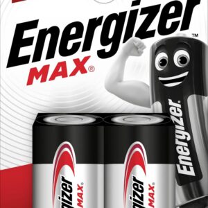 Energizer Max C Piles Alcalines, Multicouleur - Lot de 2