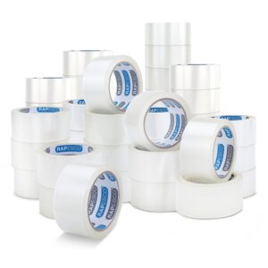 Rapesco 1744 Business Pack: 48 Rouleaux de Ruban Adhésif d'Emballage Résistant, 50mm x 60m, Transparent