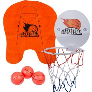 OOTB Jeu de Basket Ball pour Toilette Ensemble de 7 Ballons de Basket pour Toilettes