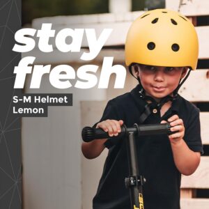 Alternative view of SCOOT & RIDE — Casque de vélo enfant 51-55 cm Citron vert