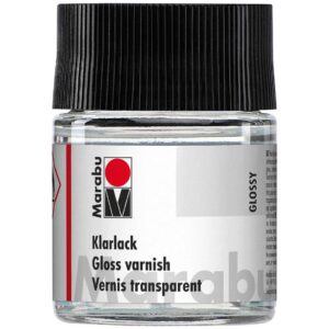 MARABU Flacon 50 ml Vernis transparent haute brillance Incolore