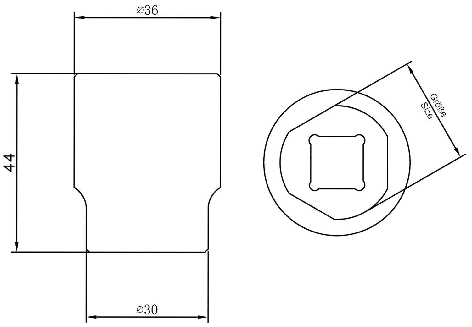 BGS 8827 — Jeu de douilles pour pompes Bosch VE – Image 3
