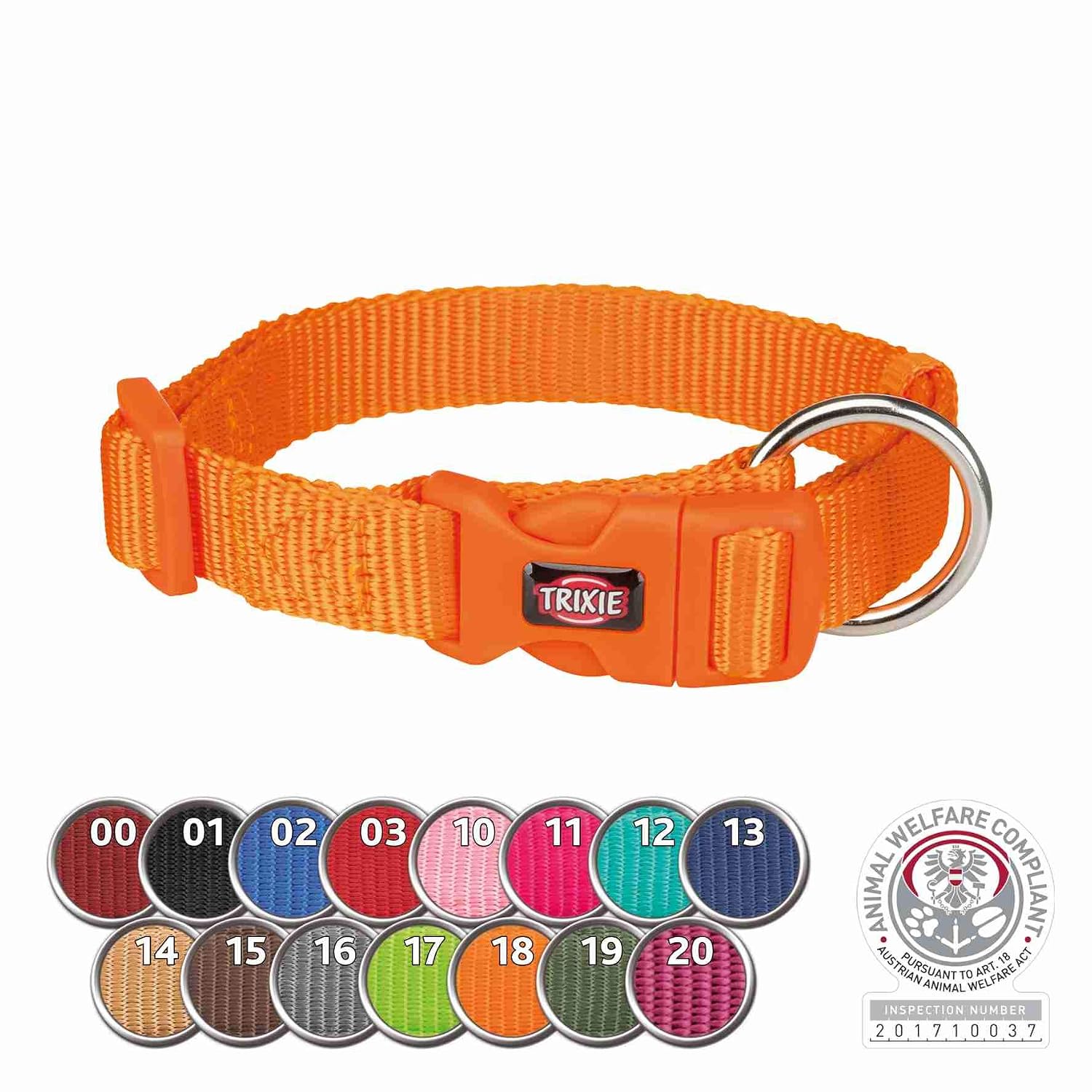 TRIXIE Premium — Collier pour chien noir 35–55 x 20 mm – Image 3