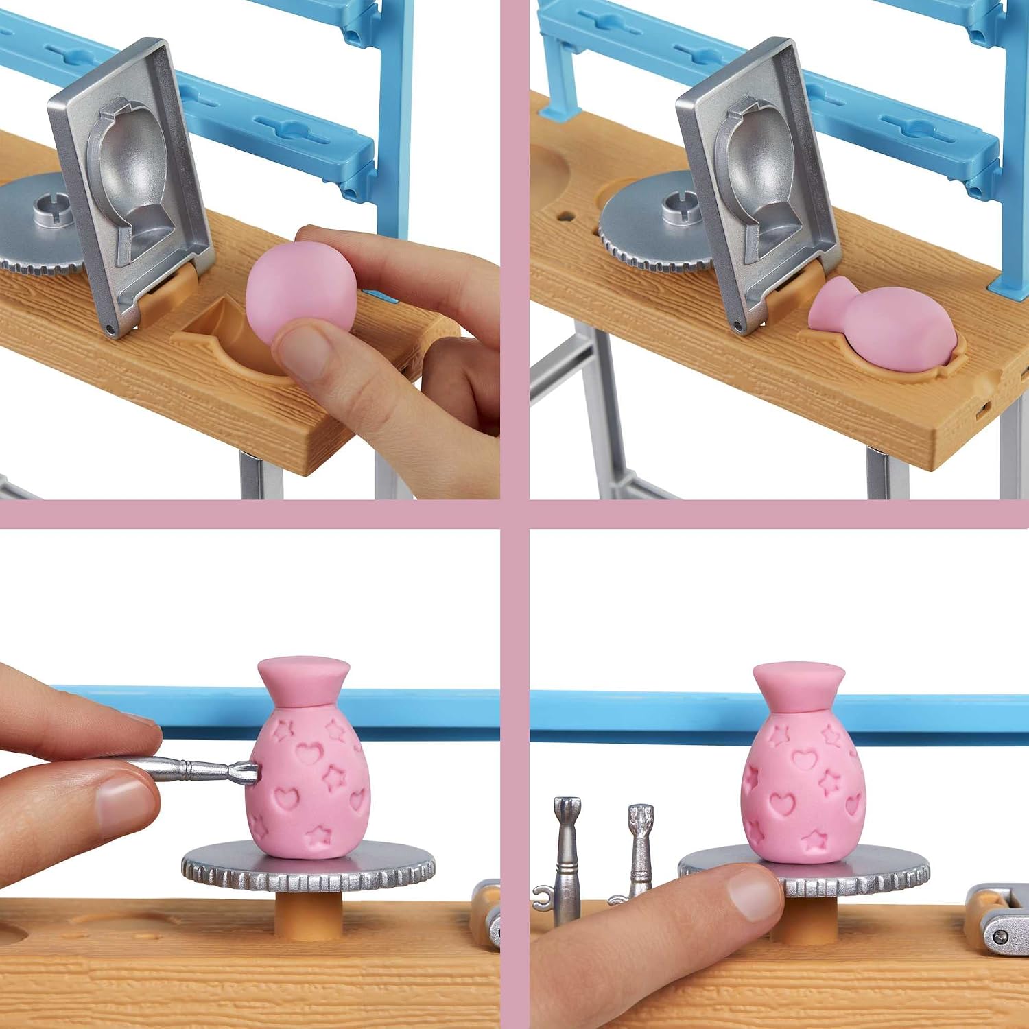 BARBIE Bien-être — Coffret Atelier d'art avec poupée – Image 2