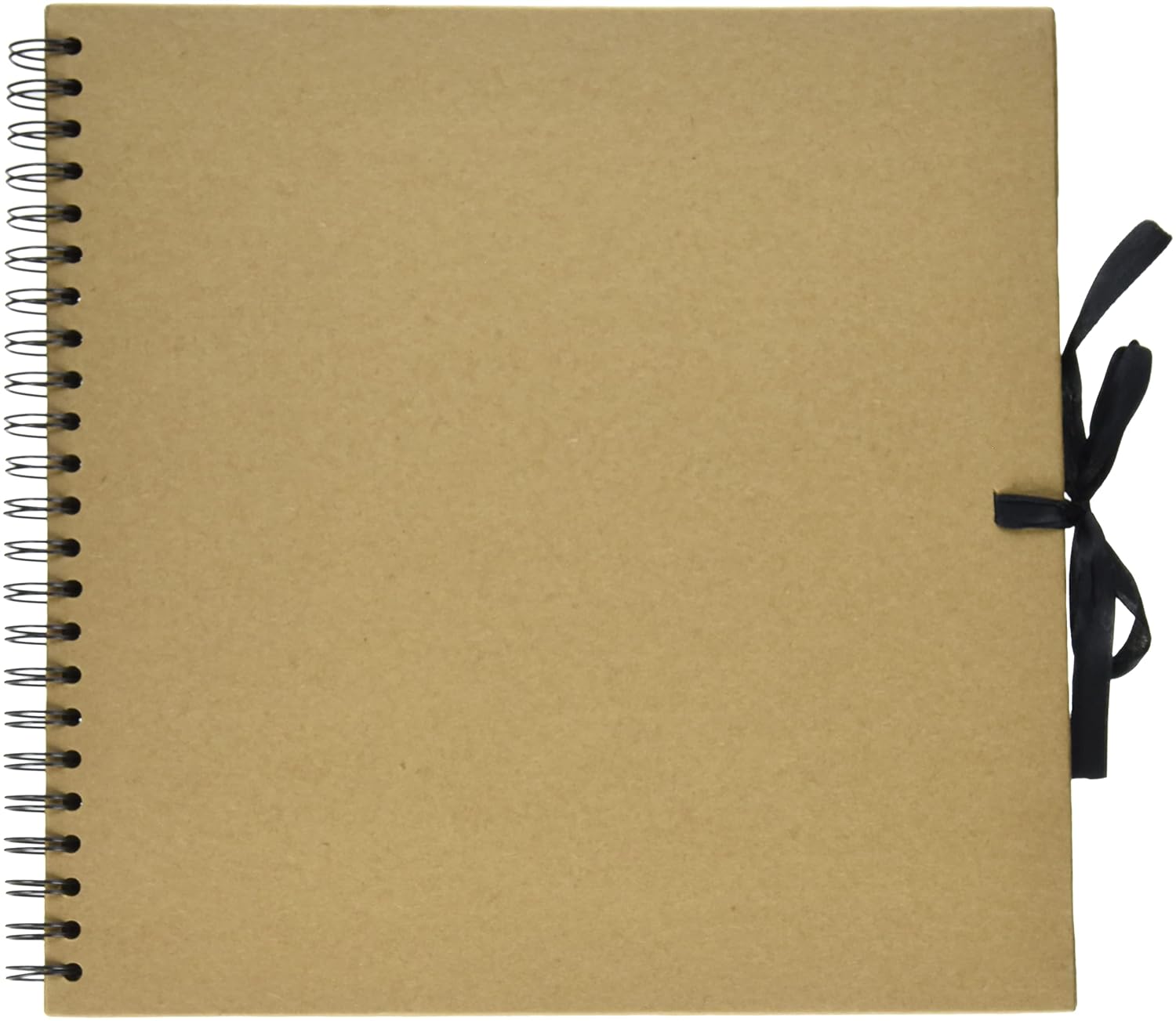 Artemio 11010014 Album à Spirales pour Scrapbooking en Kraft, Beige, 30 cm x 30 cm