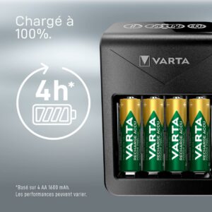 Alternative view of VARTA Plug — Chargeur piles AA/AAA et 9V avec USB