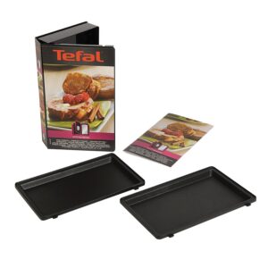 Tefal Coffret Snack Collection - 2 plaques pain perdu + 1 livre de recettes XA800912