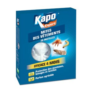 Pastilles anti-mites et acariens KAPO Expert (20 pastilles)