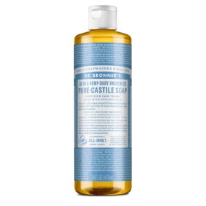 Dr Bronner Baby Mild Castile Liquid Soap 473ml