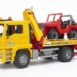 Alternative view of BRUDER MAN TGA — Camion de dépannage avec 4x4 1:16