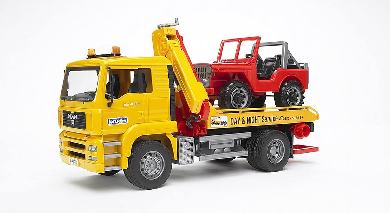 BRUDER MAN TGA — Camion de dépannage avec 4x4 1:16 – Image 2