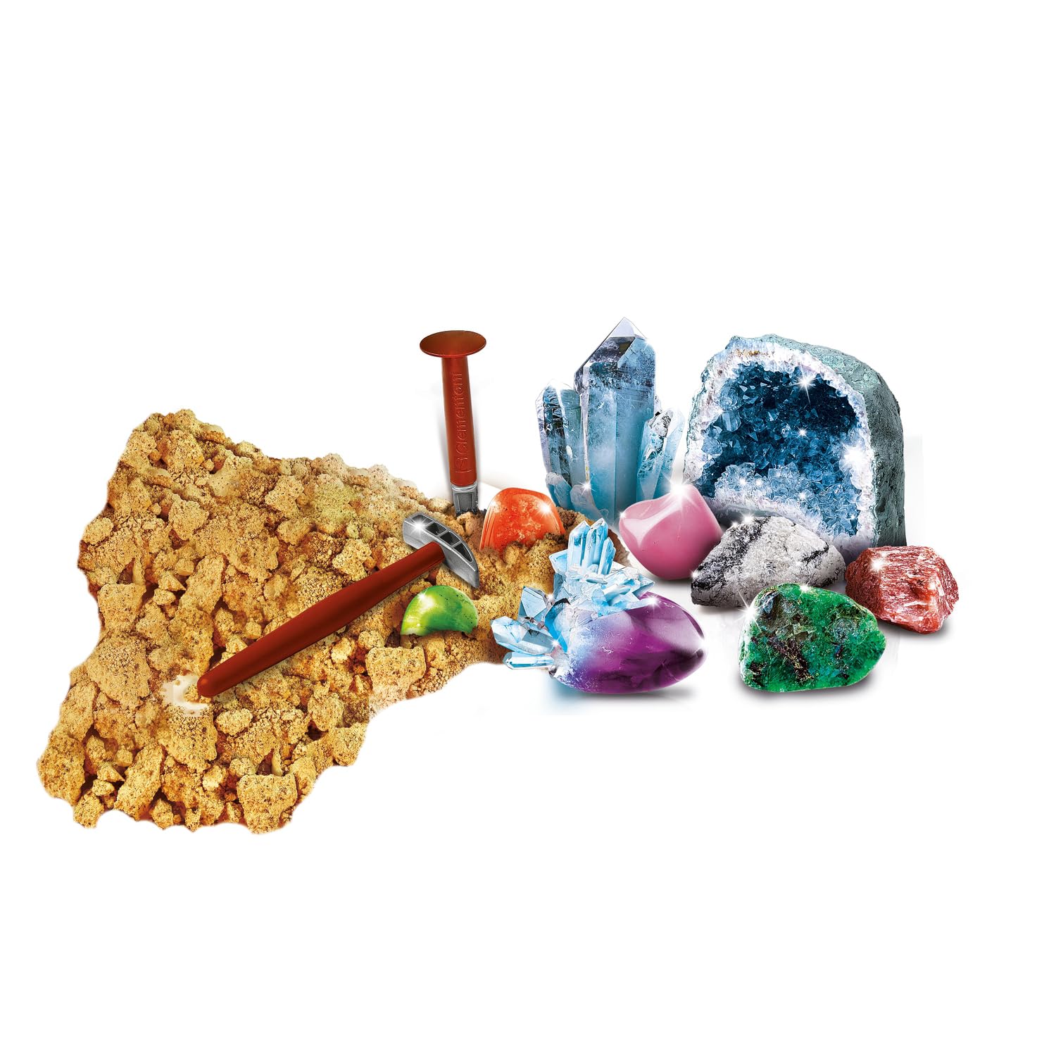 CLEMENTONI Science & Jeu — Kit Cristaux et Pierres Précieuses – Image 5