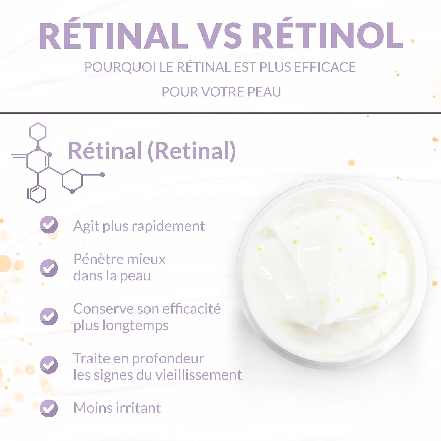 SKINEANCE — Crème jour au rétinal et vitamine C 50 ml – Image 2
