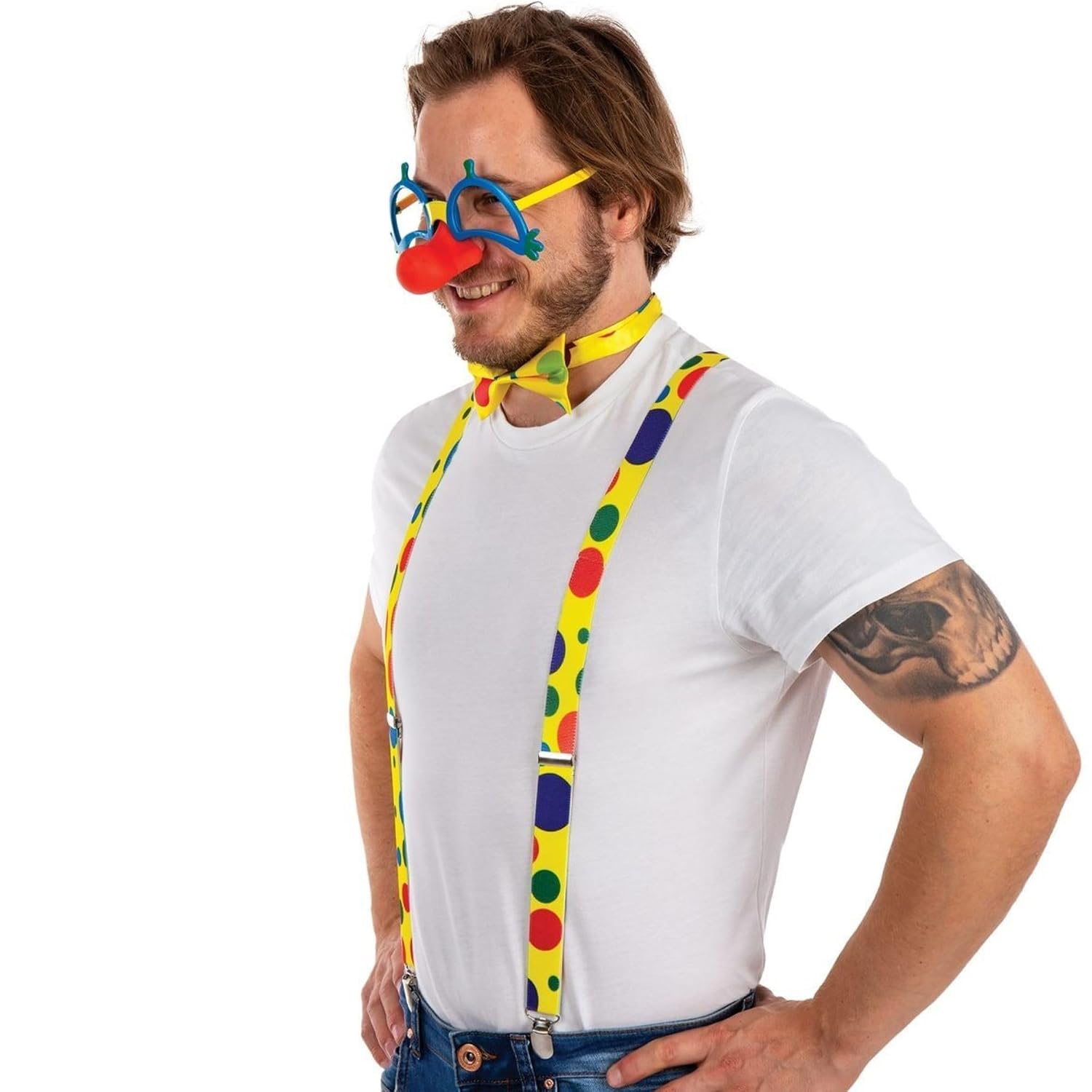P'TIT CLOWN — Set d’Accessoires de Déguisement Clown Adulte – Image 6