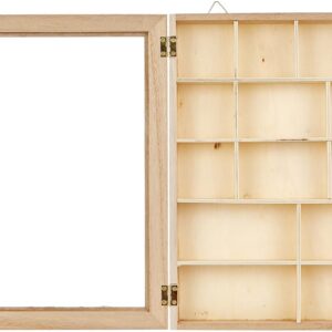 Alternative view of ARTEMIO — Vitrine en bois 23 x 28 x 3 cm