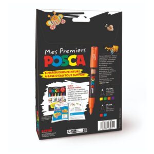 Alternative view of POSCA — Coffret Mes Premiers 6 Marqueurs Peinture
