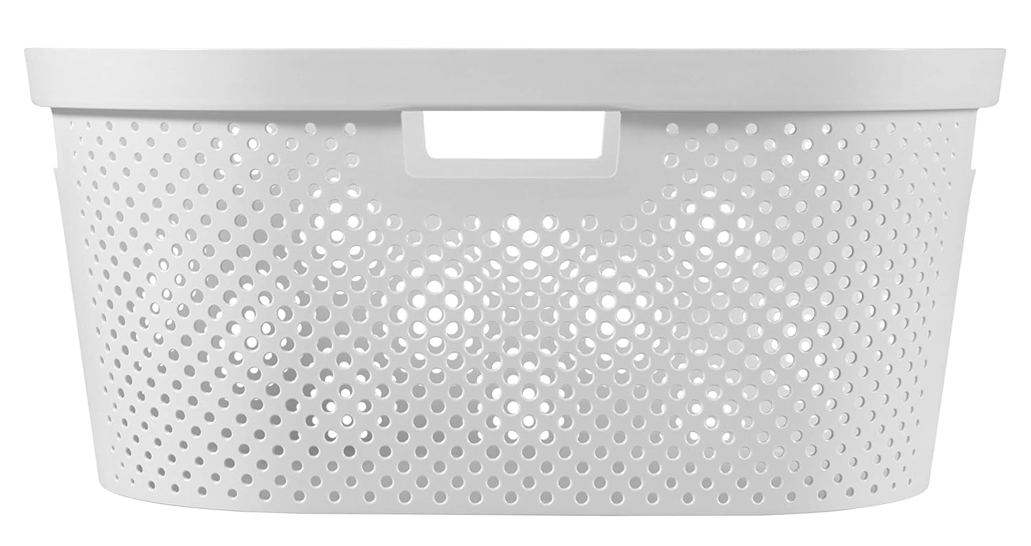 CURVER Infinity — Panier à Linge 40L Blanc – Image 2
