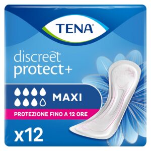 TENA Discreet Maxi — Serviettes hygiéniques x12