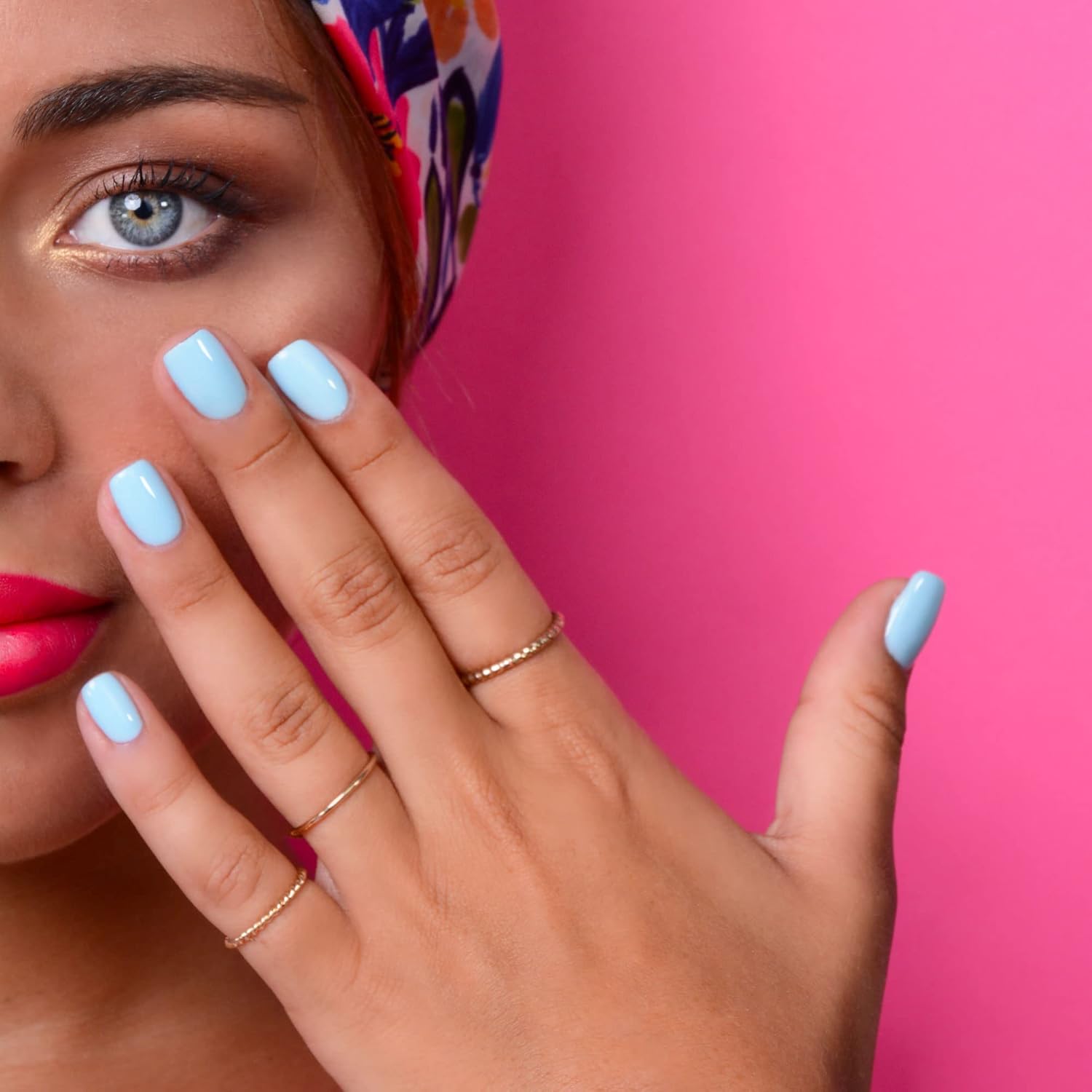 LE MINI MACARON — Vernis semi-permanent Blue Vanilla 8,5 ml – Image 3
