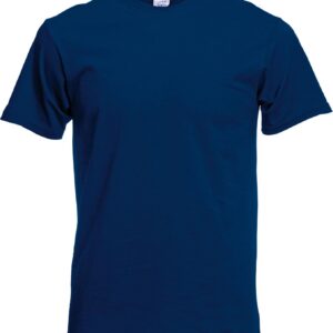 Fruit of the Loom T-Shirt Original pour Femme, Bleu Marine, XL