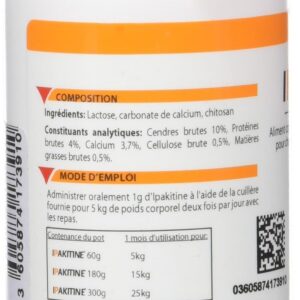 Alternative view of VETOQUINOL Ipakitine — Poudre pour Chien et Chat 60 g