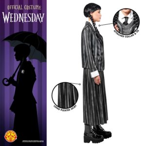 Alternative view of RUBIE'S Mercredi Addams — Déguisement Uniforme Adulte S