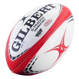 Gilbert G-TR4000 Ballon d’entraînement de rugby, Homme, 4209780, Red, 4