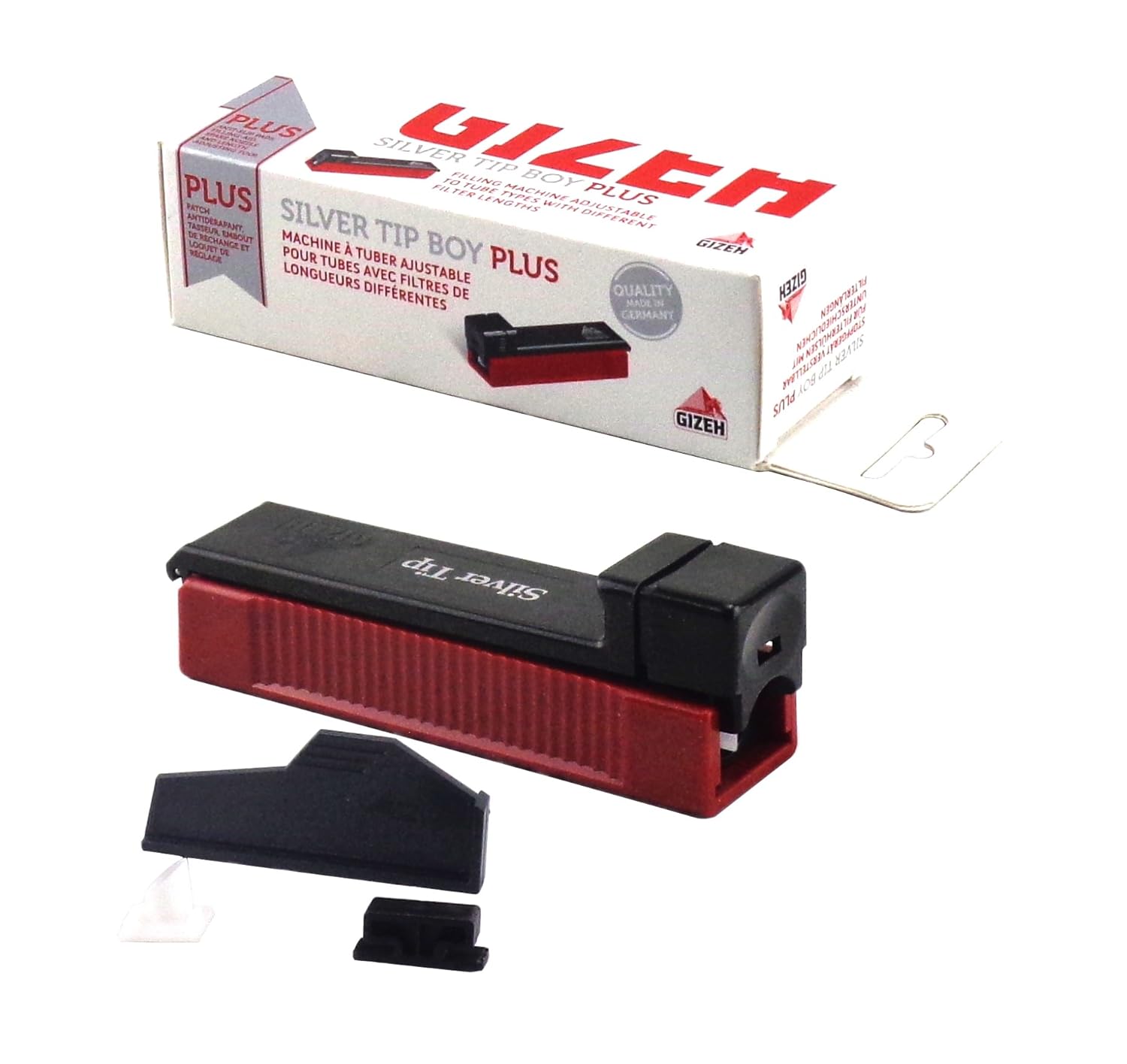Nouveau Silver Tip Boy Plus -Tubeuse - Machine à Tuber ajustable - Gizeh