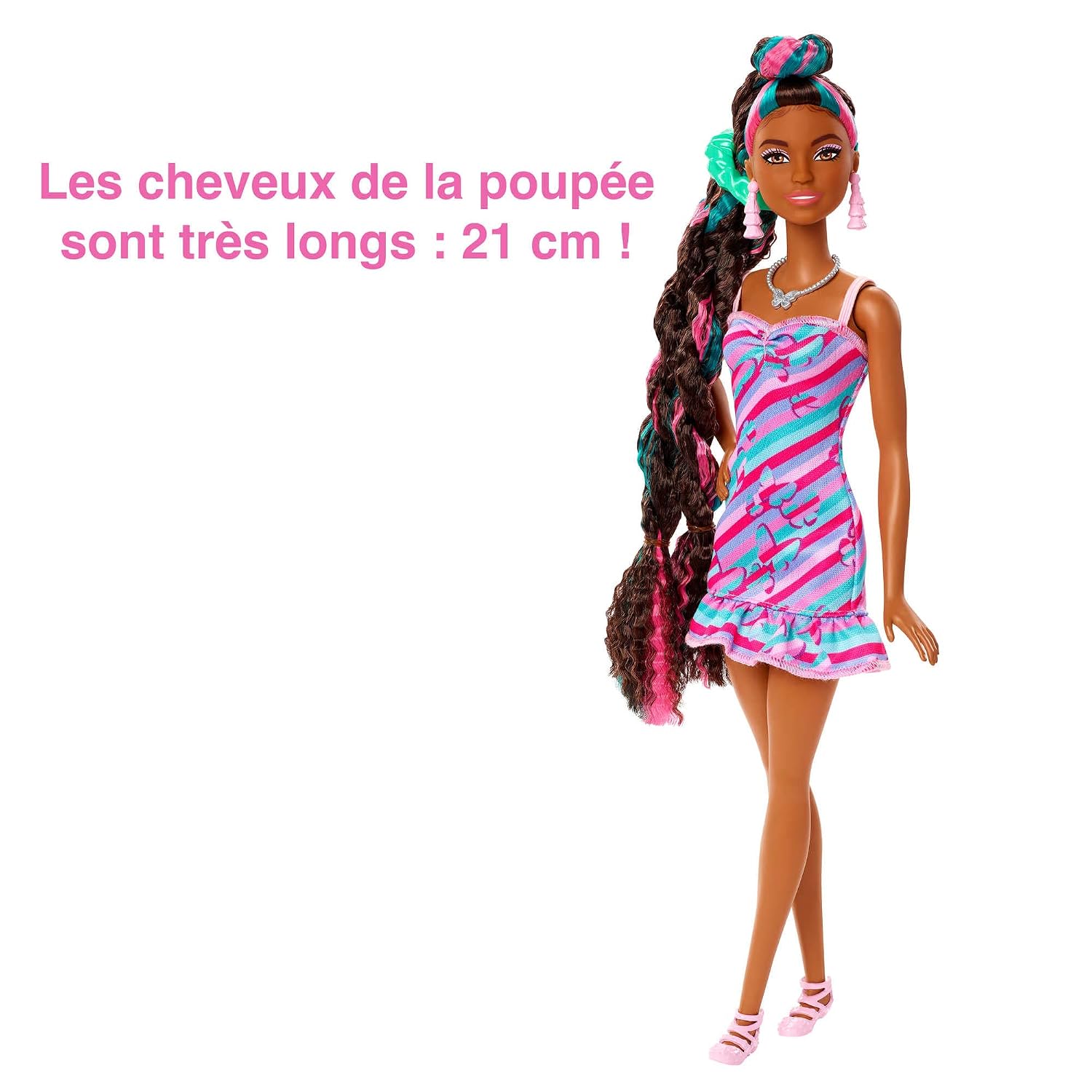 BARBIE — Poupée Ultra Chevelure thème Papillons – Image 3