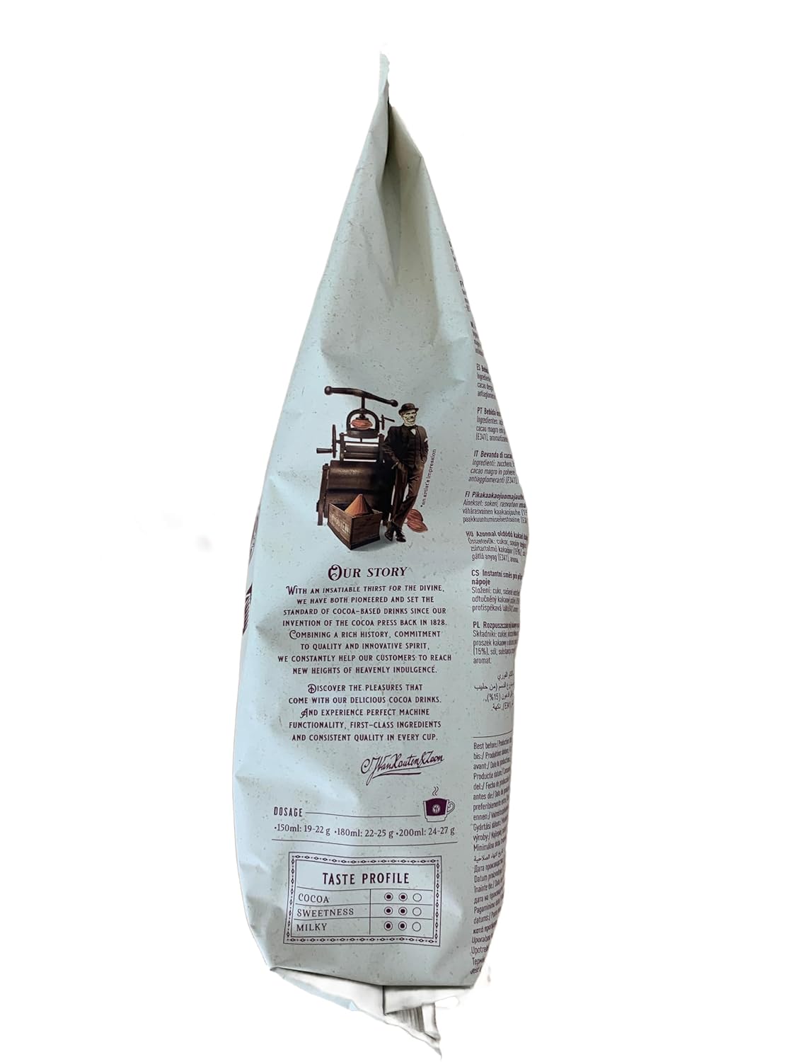 VAN HOUTEN H1-15% Cacao — Poudre de Chocolat 1kg – Image 2